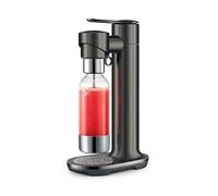 Sage - InFizz Fusion para Hacer Refrescos en Casa - para Agua con Gas, Zumo, Té, Cócteles y Bebidas Gaseosas, Negro Negro