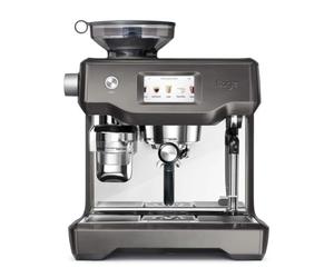 Sage Oracle Touch, Cafetera Superautomática, Acero Inoxidable Negro | Pantalla Táctil con Cafés Preajustados, Molienda & Apisonado Automáticos de 22 g, Varilla Autolimpiante