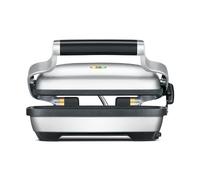 Sage Perfect Press - Sandwichera y Tostadora, Acero Inoxidable | Control de Altura Ajustable, Placas Antiadherentes sin PFOA, Diseño Compacto, Almacenamiento Vertical