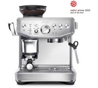 Sage SES876BSS4EEU1 Cafetera Barista Express Impress Café de Grano a Espresso en Menos de un Minuto Acero Inoxidable Cepillado