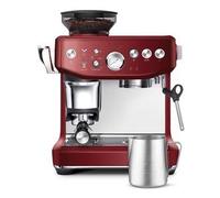 Sage SES876RVC4EEU1 Cafetera Barista Express Impress™ Acero Red Velvet, Café de Grano a Espresso en Menos de un Minuto con Sistema Impress Puck™