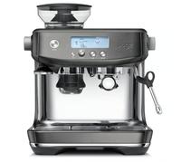 Sage - The Barista Pro - Cafetera Barista para Café en Grano con Molinillo Integrado 30 Ajustes - Bomba 15 Bar y Calentamiento en 3 Segundos - Espumador de Leche Manual - Acero Inoxidable Negro