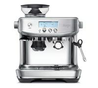 Sage - The Barista Pro - Cafetera Barista para Café en Grano con Molinillo Integrado 30 Ajustes - Bomba 15 Bar y Calentamiento en 3 Segundos - Espumador de Leche Manual - Acero Inoxidable Cepillado