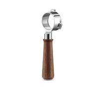 Sage - The Naked Portafilter 54mm - Portafiltro de Espresso Sin Fondo, Ayuda Visual para la Extracción, Mango Ergonómico, Compatible con Portafiltros Sage de 54mm - Nogal Premium