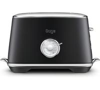 Sage Toast Select Luxe - Tostadora de 2 Rebanadas con Indicador LED de Cuenta Atrás, Trufa Negra
