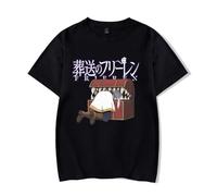 Sageam Anime Frieren: Beyond Journey's End Merch Camiseta Hombre Mujer Casual Short Sleeve Shirt Cosplay T-Shirt