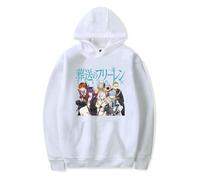 Sageam Anime Frieren: Beyond Journey's End Merch Sudadera con Capucha Hombre Mujer Hoodie Unisex Cosplay Manga Larga Sweatshirt