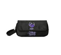Sageam Anime Solo Leveling Merch Estuche de Lápiz, Bolso de Lienzo con Doble Solapa para Lápices para Adolescentes Niños Niñas