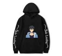 Sageam Sudaderas con Capucha Solo Leveling Sung Jin-Woo Anime Print Hoodies Cosplay Sweatshirt
