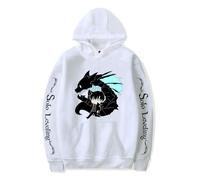 Sageam Unisex Solo Leveling Merch Sung Jin-Woo Sudadera con Capucha Manga Larga Sweatshirt Cosplay Hoodies