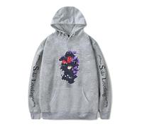 Sageam Unisex Solo Leveling Merch Sung Jin-Woo Sudadera con Capucha Manga Larga Sweatshirt Cosplay Hoodies