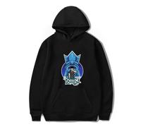 Sageam Unisex Solo Leveling Merch Sung Jin-Woo Sudadera con Capucha Manga Larga Sweatshirt Cosplay Hoodies