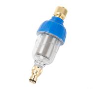 SageFurned 1 juego de filtros de agua externos para autocaravana y caravana prefiltro de depósito de agua de plástico azul sistema de gravedad