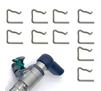 SageFurned 10 clips de tubo de combustible para inyector de combustible para Ford Jaguar Land Rover Nissan 1982A4 7701477442
