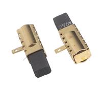 SageFurned 2 escobillas de carbón de repuesto para Bosch PBH 2500 RE, PBH 2000, PBH 2100, número de pieza 1619P01777, de metal