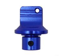 SageFurned 2 pegatinas de 14 mm de diámetro para llave 3D con emblema para mando a distancia de coche, para moto Logo Key Badge Tuning negro calavera KSK 5 (azul)