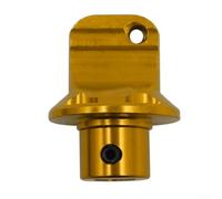 SageFurned 2 pegatinas de 14 mm de diámetro para llave 3D con emblema para mando a distancia de coche, para moto Logo Key Badge Tuning negro calavera KSK 5 (dorado)