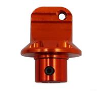 SageFurned 2 pegatinas de 14 mm de diámetro para llave 3D con emblema para mando a distancia del coche para moto Logo Key Badge Tuning negro calavera KSK 5 (naranja)