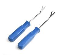 SageFurned 2 piezas de cierre de panel de puerta de coche, extractor de clavos, herramienta de palanca abierta, clip de plástico, herramienta de reparación de panel de salpicadero (extractor de uñas)