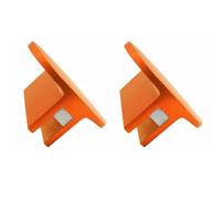 SageFurned 2 piezas Pinch Weld Jack Pad de aluminio magnético protección para elevación de vehículos, se adapta a la mayoría de los coches uni-body y elevadores de suelo, resistente y duradero