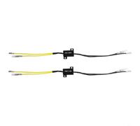 SageFurned 2 x LED intermitentes resistencia 25 W 6,8 Ω resistencia de carga para motocicleta scooter remolque - Solución de problemas Relé intermitente