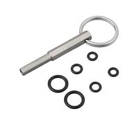 SageFurned 316 - Llave de seguridad de cabeza ovalada de acero inoxidable para Capresso para Krups para reparación de máquinas de café Franke, extracción de tornillos