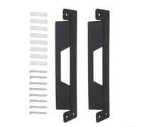 SageFurned 4 soportes de pared de metal de repuesto para ToughBuilt para caja de herramientas stacktech negro resistente (2 unidades)