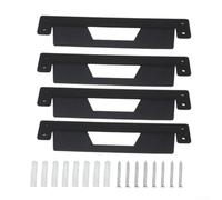 SageFurned 4 soportes de pared de metal de repuesto para ToughBuilt para caja de herramientas stacktech negro resistente (4 unidades)