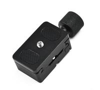 SageFurned Abrazadera K30 de 30 mm y placa de liberación rápida QR de 0,25 Luch, compatible con trípodes Arca para Swiss Benro RRS, aleación de aluminio ligera