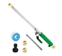 SageFurned Accesorio para limpiador de alta presión con alcance de 15 m para limpieza de vehículos, varilla ligera con mango antideslizante, herramienta duradera, verde