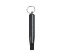 SageFurned Aguja para tarjeta SIM de aluminio con cepillo de limpieza, lápiz de expulsión robusto para ranura de tarjeta SIM y aguja para teléfono móvil como llavero, herramienta (negro)
