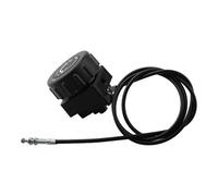SageFurned Ajustador de resistencia giratorio para bicicleta estática, perilla de ajuste dinámico de ciclismo de 8/10 con cable largo, pieza de repuesto de metal de plástico resistente para reparación