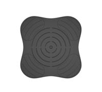 SageFurned Alfombrilla de silicona antideslizante resistente al calor para freidora de aire Tefal ActiFry FN101GY, color negro