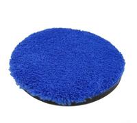SageFurned Almohadilla de recolección de cera de microfibra para abrillantador de coche, disco de pulido de repuesto con espuma ondulada para máquina DA RO, cuidado de la pintura y secado rápido, para