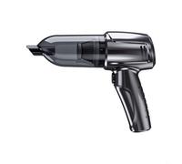 SageFurned Aspiradora de mano inalámbrica, 4 modos de succión y soplado de polvo de 15000 PA para mini aspiradora, filtro HEPA lavable, limpiador portátil para coche, caravana, hogar (gris oscuro)