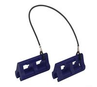 SageFurned Bloqueo de dirección hidráulico para motor fueraborda - Protector de protección de brecha de 4 pulgadas para transporte y almacenamiento, accesorio de seguridad marina (azul)