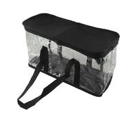 SageFurned Bolsa de transporte transparente impermeable de PVC suave, espaciosa para herramientas y esenciales, compatible con el estadio para partidos de fútbol y eventos, nailon resistente