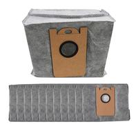 SageFurned Bolsas de polvo a prueba de fugas para Eufy Clean LR30 para aspiradora robot HYBRID+, paquete de 12, capacidad de 3 litros, filtración de 4 etapas con carbón activado