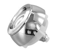 SageFurned Botón de descarga para inodoros Siamp 32500007 y Optima 50, doble flush, ajustable de 2 a 4,5 litros, repuesto para cisternas Twyford Vitra, plata