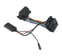 SageFurned BT Audio Kabel Adapter Externes Mikrofon Kompatibel mit für Opel CD30 CDC40 CD70 DVD90 5.0 nicht destructive Installation 12V (Old style)