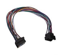 SageFurned Cable adaptador de 52 pines de 60 cm para radio de vehículo MQB 5 - 12 V, apto para A1 A5 A7 para Skoda para Octavia Superb, color negro