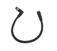 SageFurned Cable de alimentación de carrete de pesca eléctrico para Daiwa y Shimano, núcleo de cobre de 1,5 mm² con aislamiento de PVC, conector de codo de 2 agujeros, opciones de longitud de 0,45 m-2