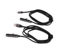SageFurned Cable de carga rápida trenzado de 240 W de 1,5 m con soporte integrado, cable de carga USB-C resistente de aleación de zinc para teléfonos móviles y tabletas, negro
