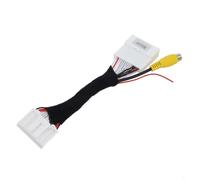 SageFurned Cable de conexión para cámara de visión trasera, 28 pines, adaptador para Toyota para Lexus 12 V, color negro, resistente, fácil instalación
