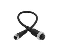 SageFurned Cable eléctrico de alimentación para carrete de pesca Daiwa 800MJ - Cable de aire de 45/100/200 cm con núcleo de cobre puro, aislamiento de PVC, diseño de 2 núcleos de 30-45 pines - negro y