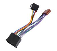 SageFurned Cable ISO de 16 pines para radio de coche de repuesto para BMW E30 E36 E46 E39 E53 Z3 Z8 para mini así como para Land Rover para defender y Discovery 2, color negro