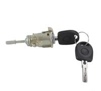 SageFurned Cerradura de puerta delantera para derecha 1U0837168 Reemplazo para Golf 4 para Bora para Fox Transporter T5 1997-2016 con 2 llaves Fácil montaje