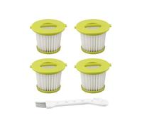 SageFurned Compatible con aspiradora de mano Ryobi PCL700 PCL704 CL705 de 18 V, repuesto de filtro HEPA, paquete de 4 con cepillo de limpieza