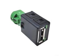 SageFurned Conector USB hembra 5Q0035726 para conector CarPlay compatible con para A3 para A4 A5 Seat MIB2 cable de repuesto estable USB Core negro
