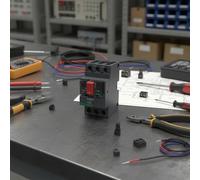 SageFurned Disyuntor de línea de motor serie GV2 para motores de 0,37 - 15 kW, protección térmica contra sobrecarga 1-32 A ajustable